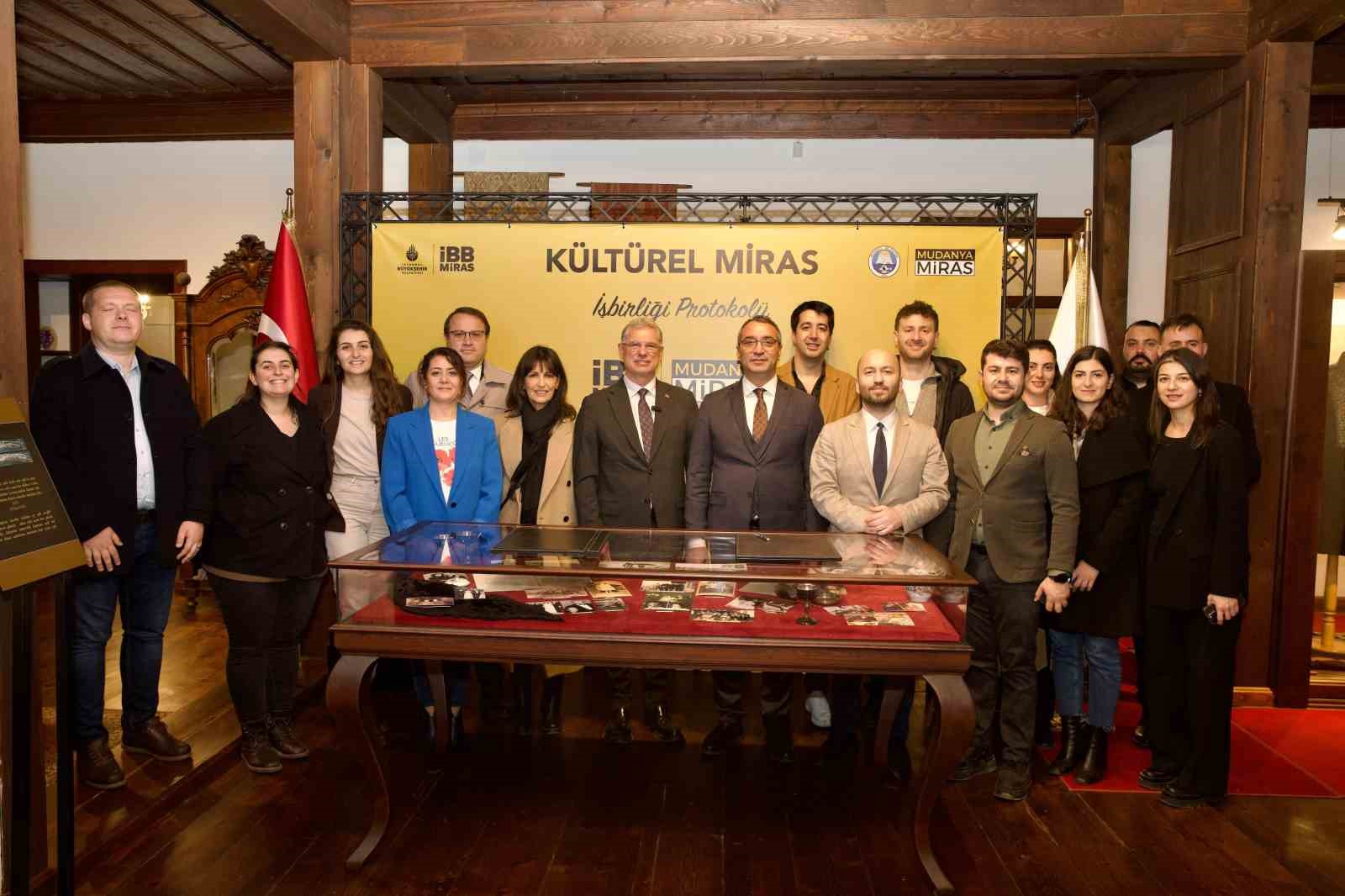 Mudanya ve İstanbul, kültürel miras için el ele verdi
