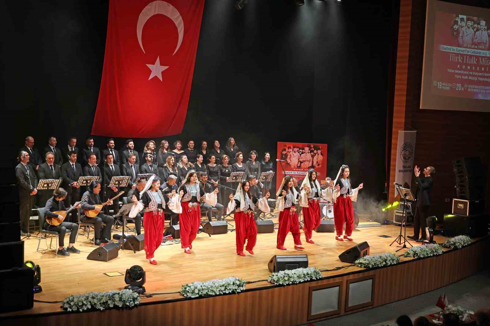 Talas’ta Atatürk’e özel muhteşem konser
