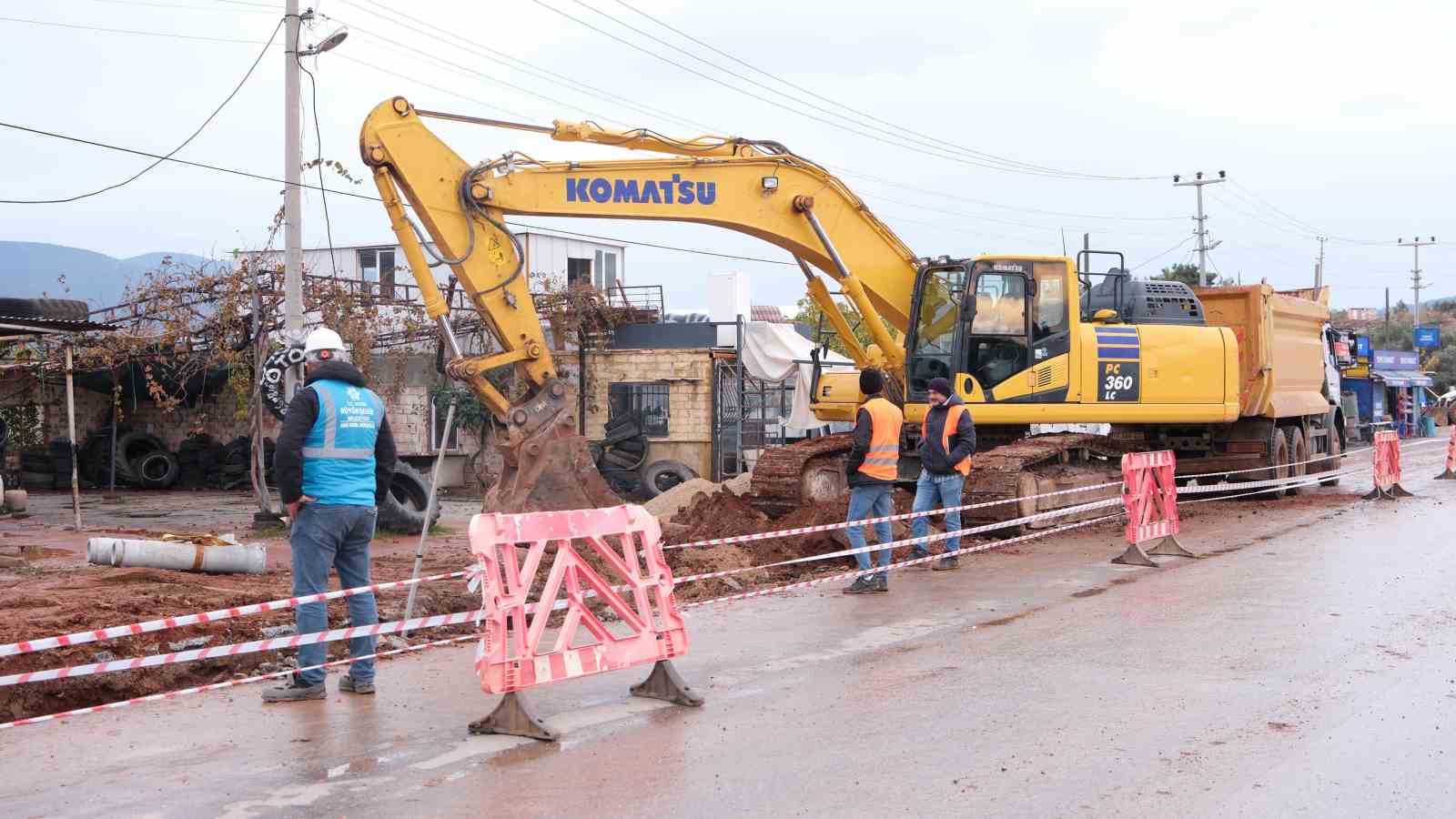 Aydın Büyükşehir Belediyesi Didim’de çalışmalarını hız kesmeden sürdürüyor
