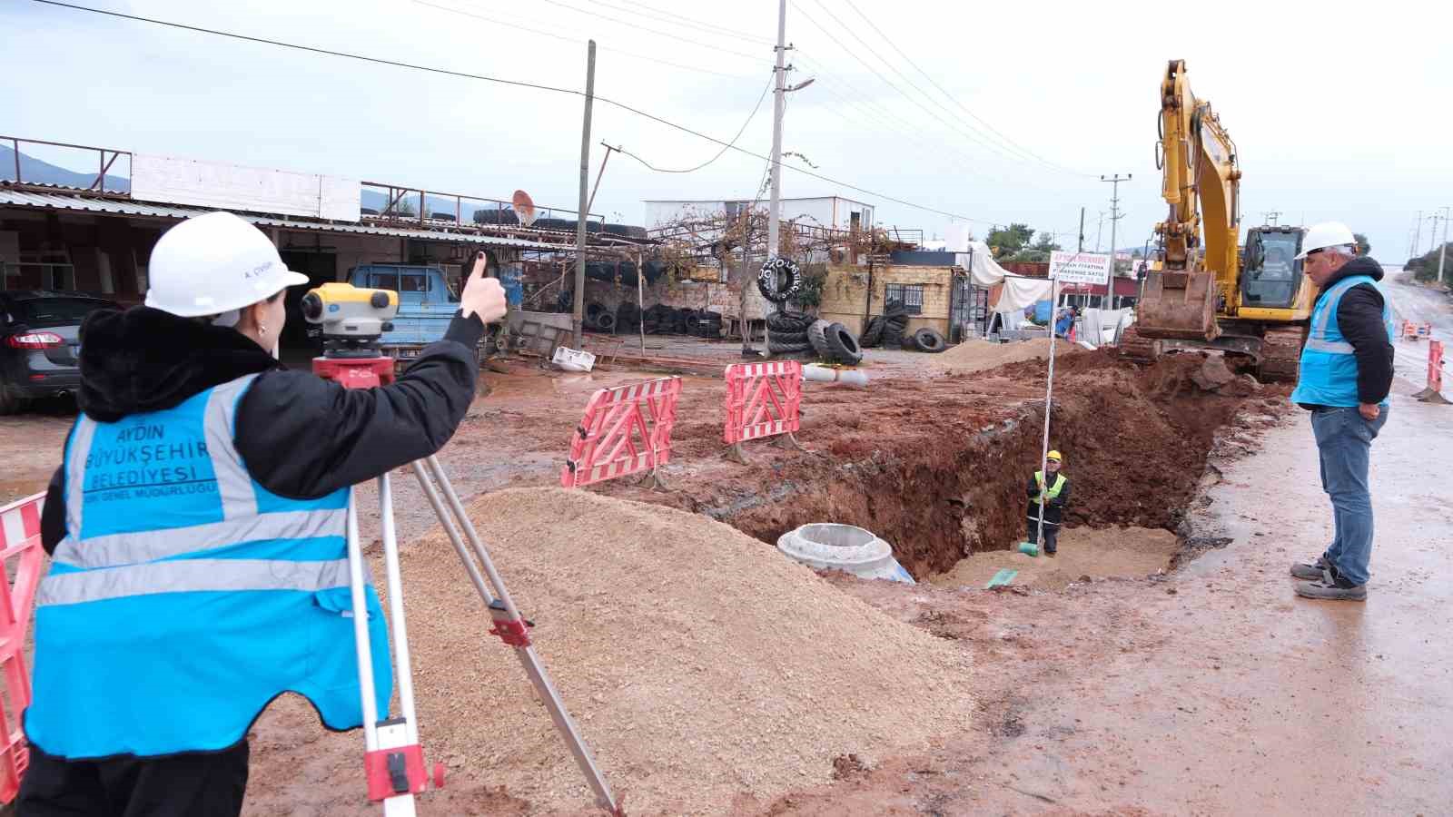 Aydın Büyükşehir Belediyesi Didim’de çalışmalarını hız kesmeden sürdürüyor
