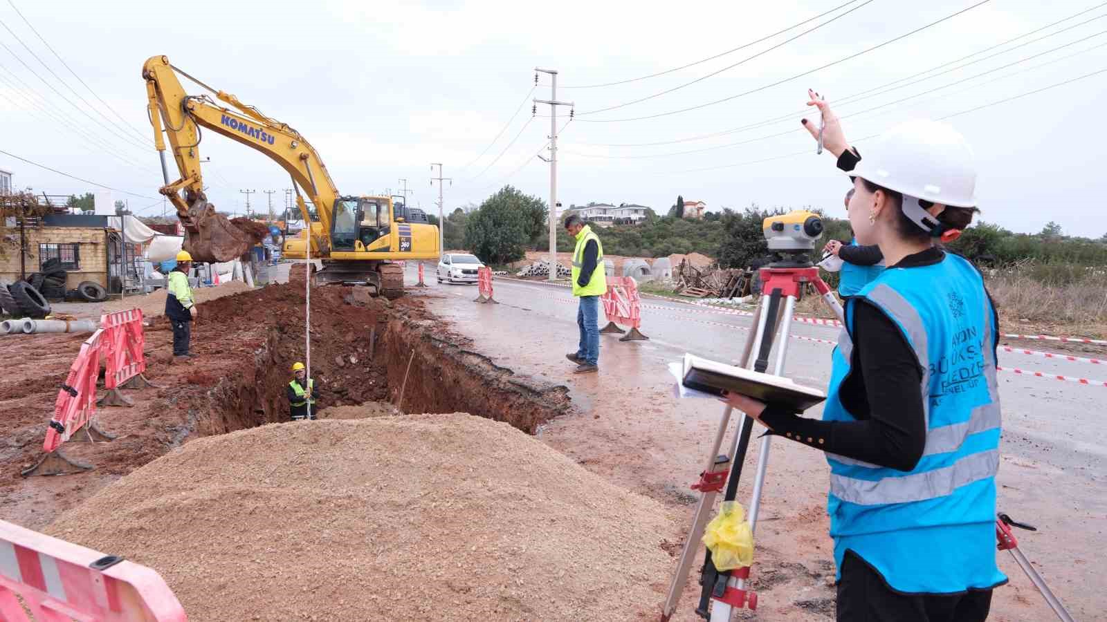 Aydın Büyükşehir Belediyesi Didim’de çalışmalarını hız kesmeden sürdürüyor
