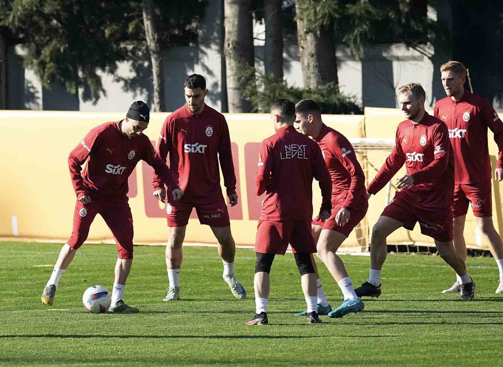 Galatasaray, Kayserispor maçı hazırlıklarına devam etti
