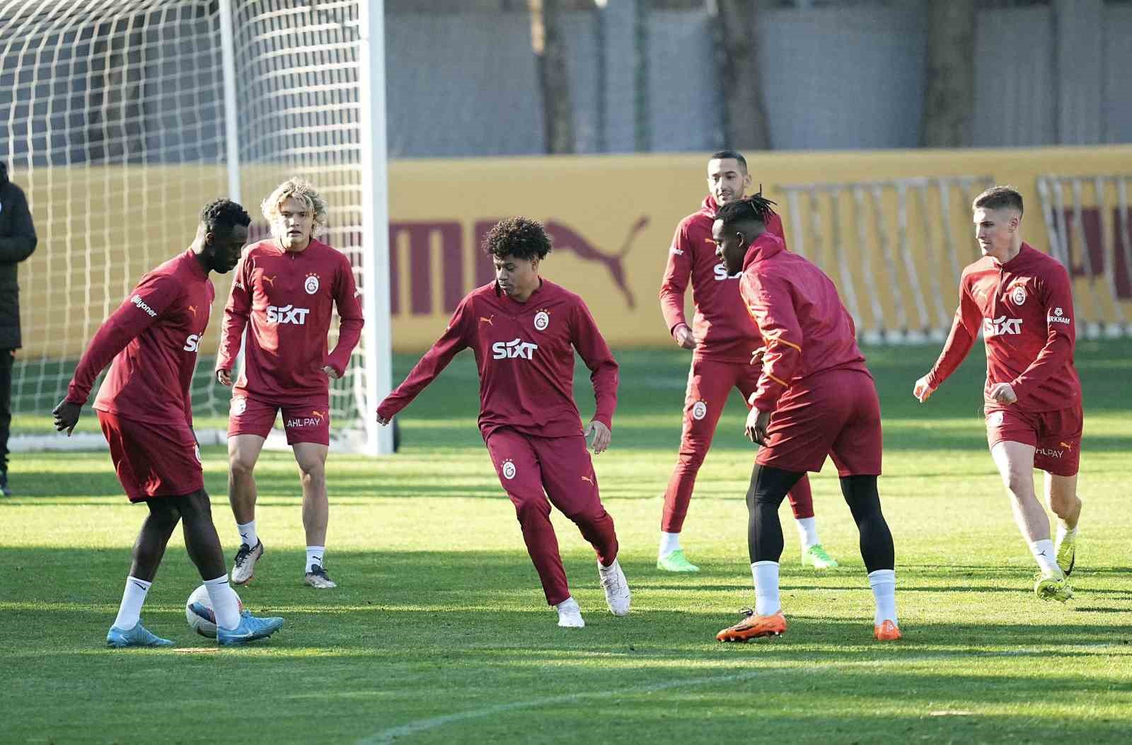 Galatasaray, Kayserispor maçı hazırlıklarına devam etti
