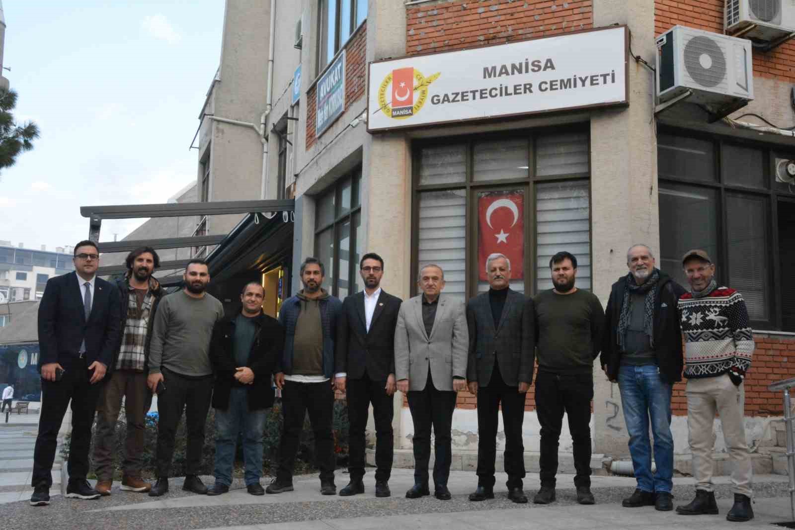 Manisa TSO Başkanı Yılmaz’dan Gazeteciler Cemiyetine ziyaret
