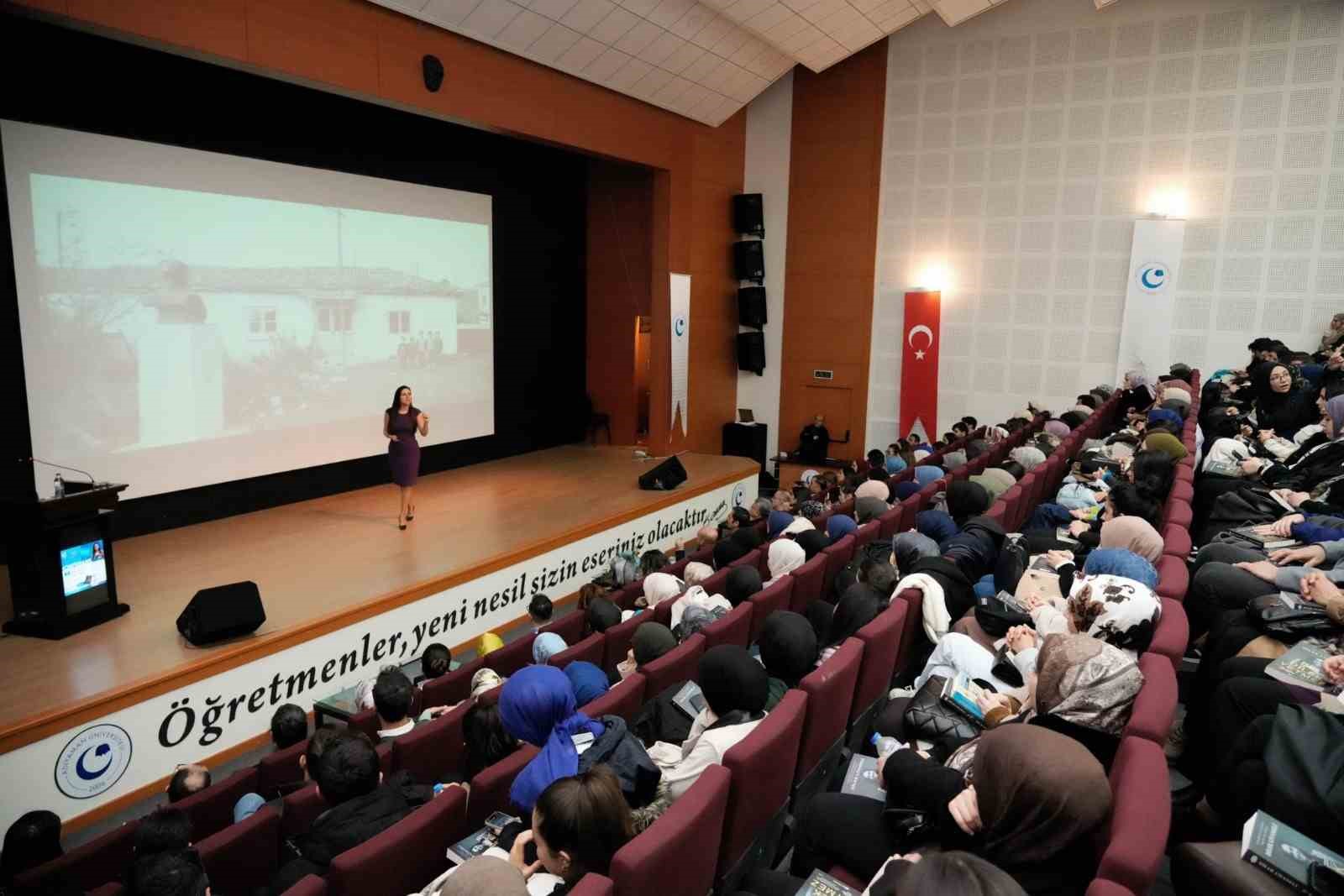 Adıyaman Üniversitesi’nde “Bir Dilek Yetmez” konferansı düzenlendi
