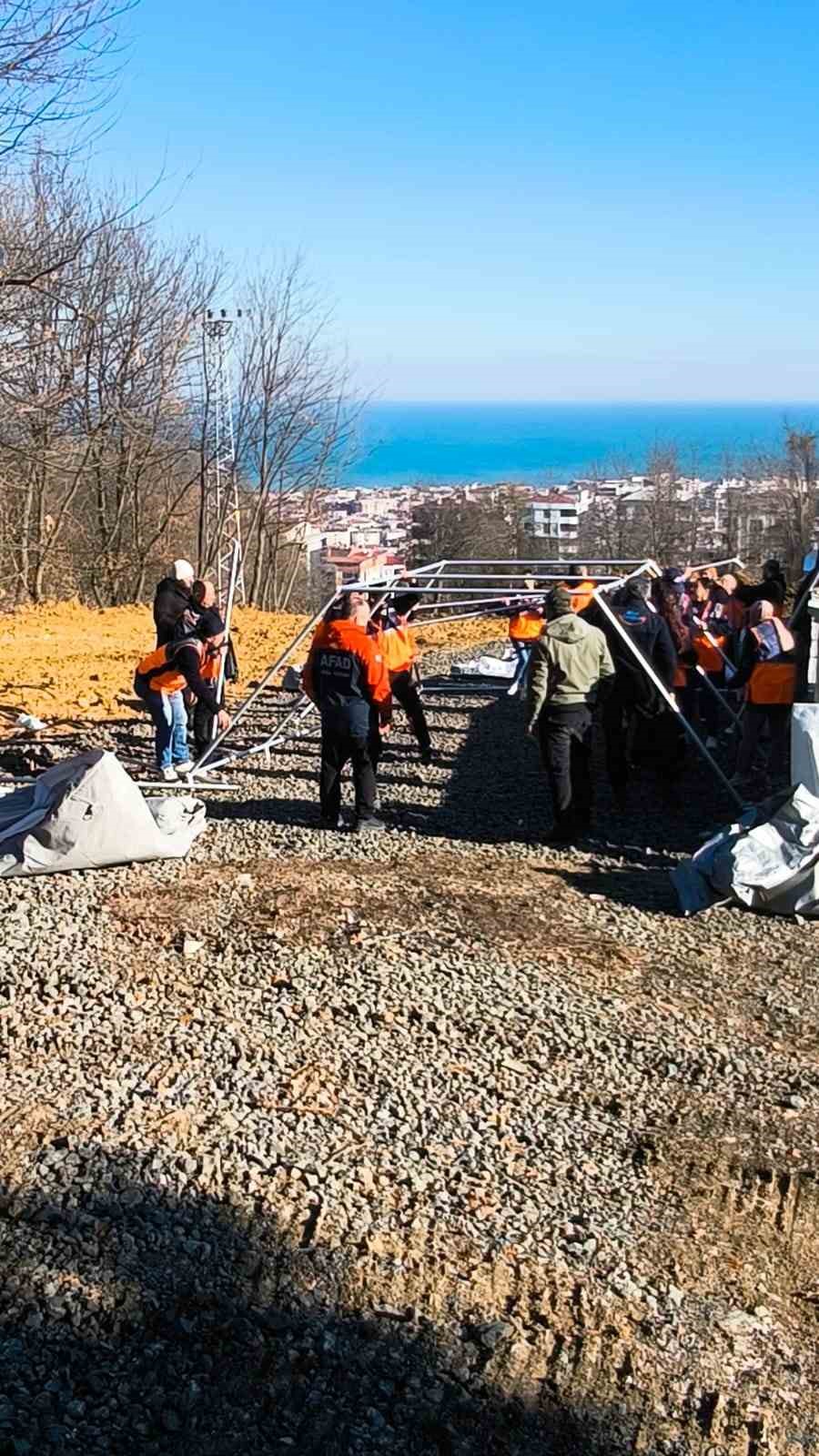 Samsun’da 7 büyüklüğünde deprem tatbikatı
