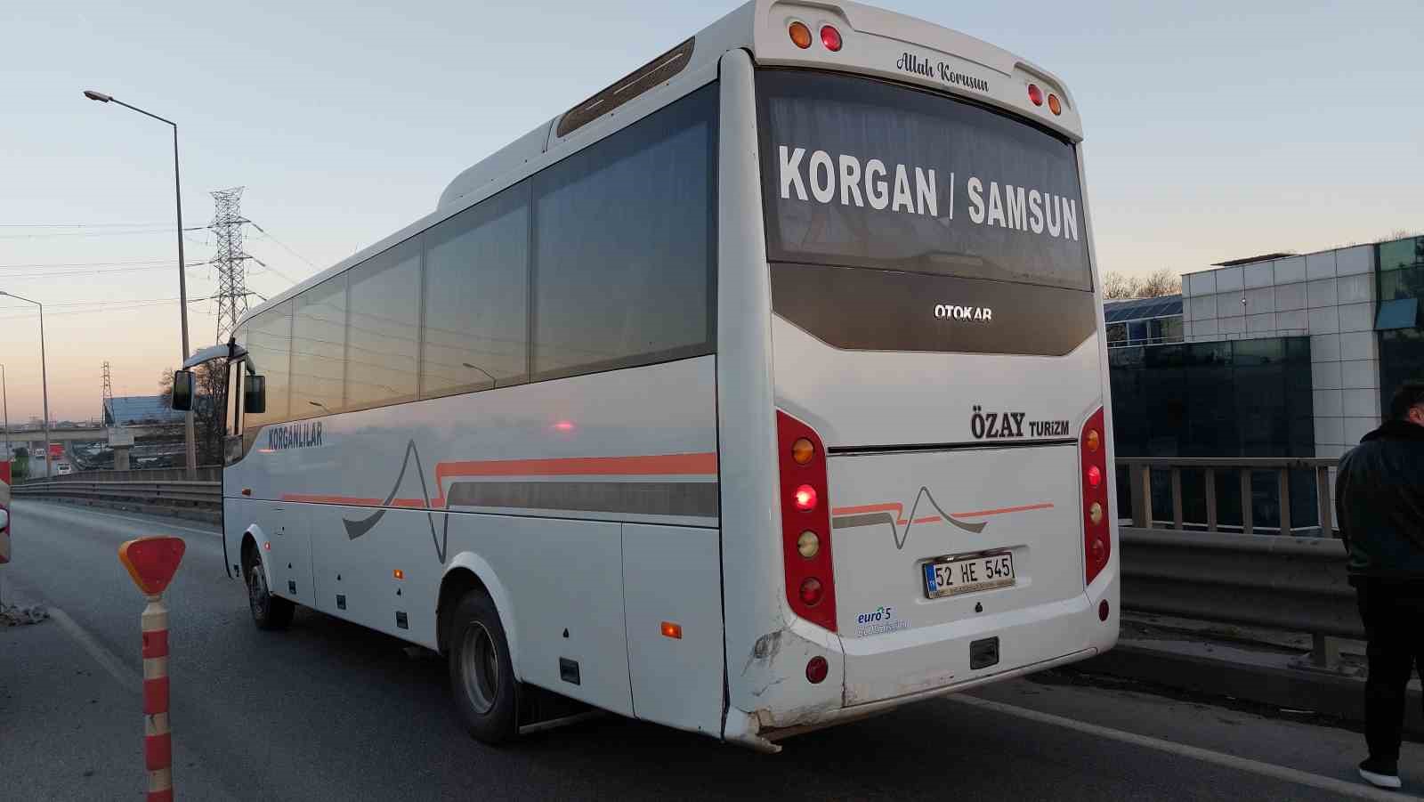 Samsun’da 5 araçlı zincirleme kaza: 2 yaralı
