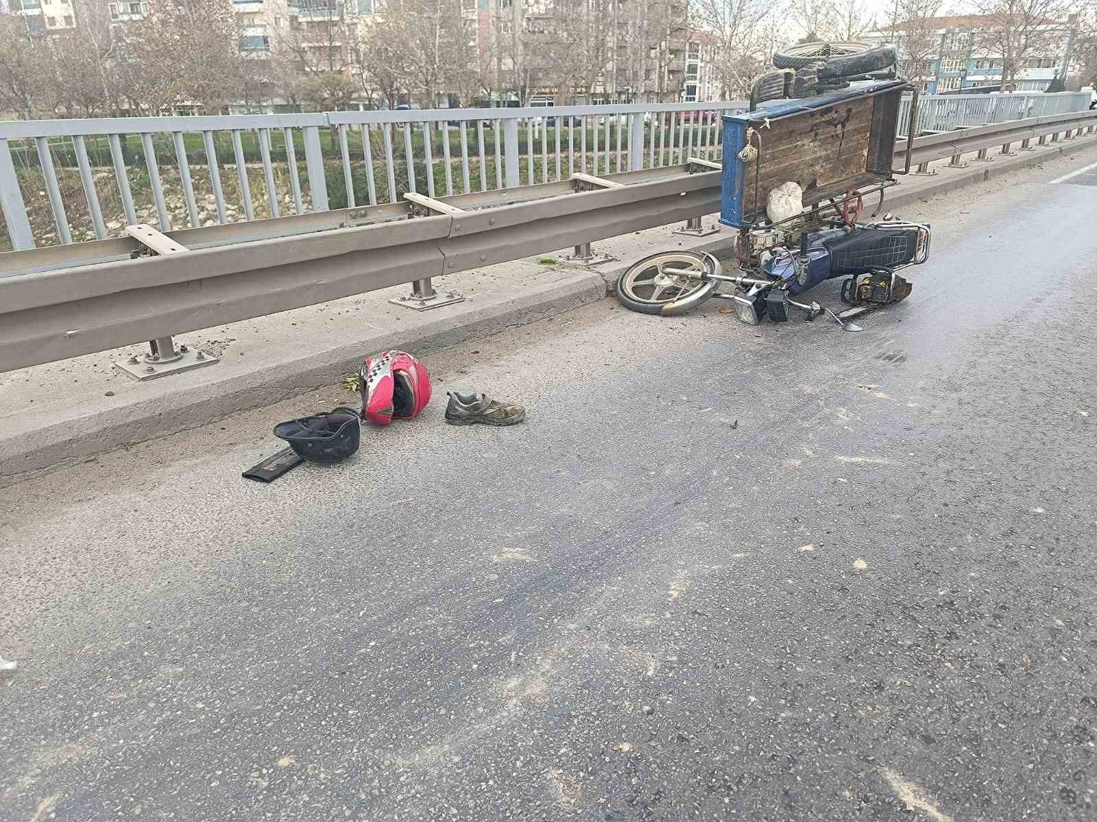 Turgutlu’da trafik kazası: 1 yaralı
