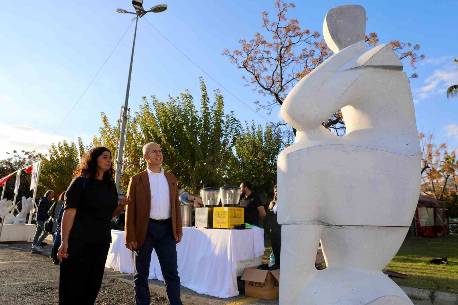 19. Alanya uluslararası taş heykel sempozyumu sona erdi
