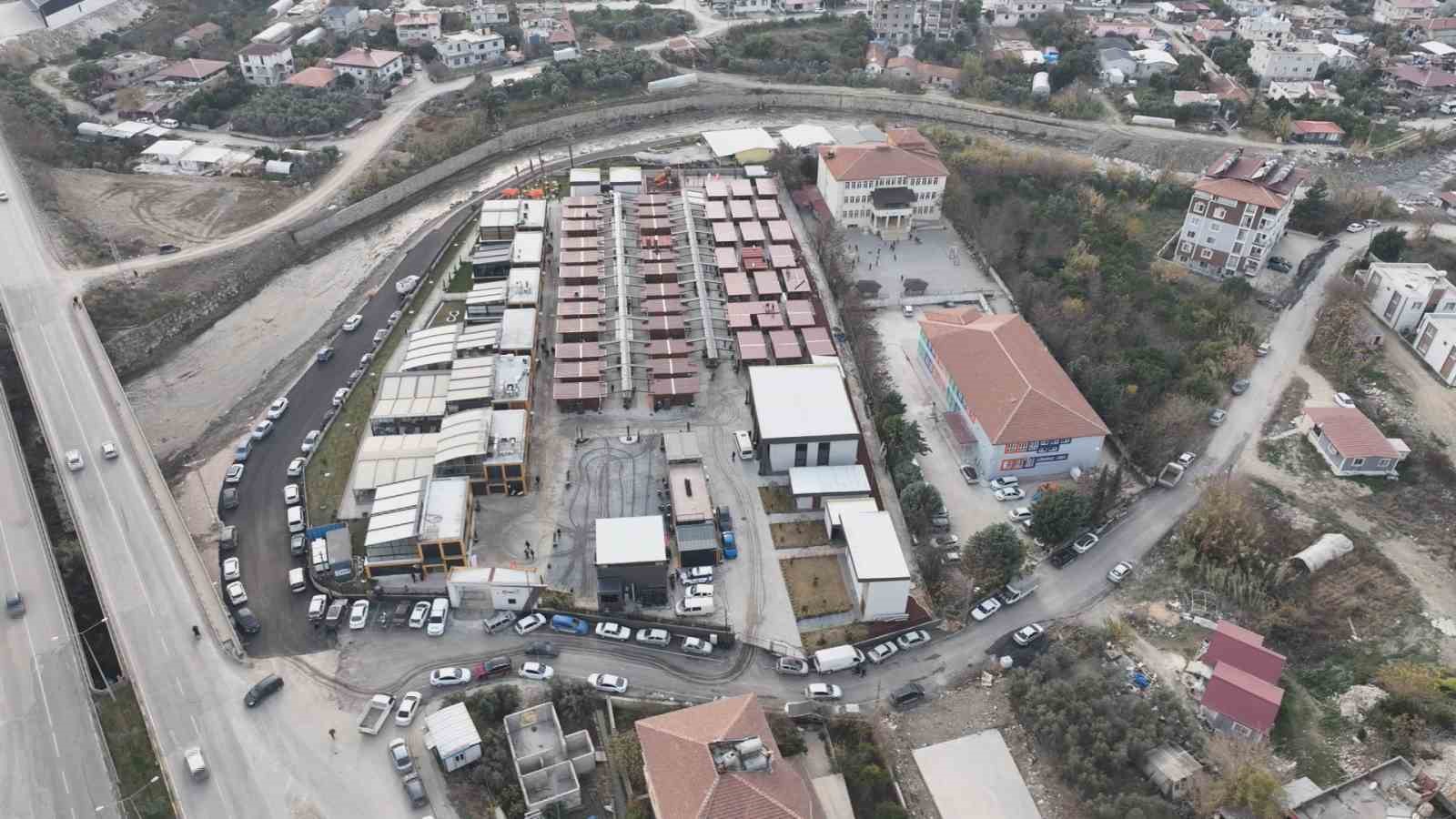 Medeniyetler beşiği Hatay’ın kültürü ve sanatı 82 atölyenin yer aldığı çarşıda yaşatılacak
