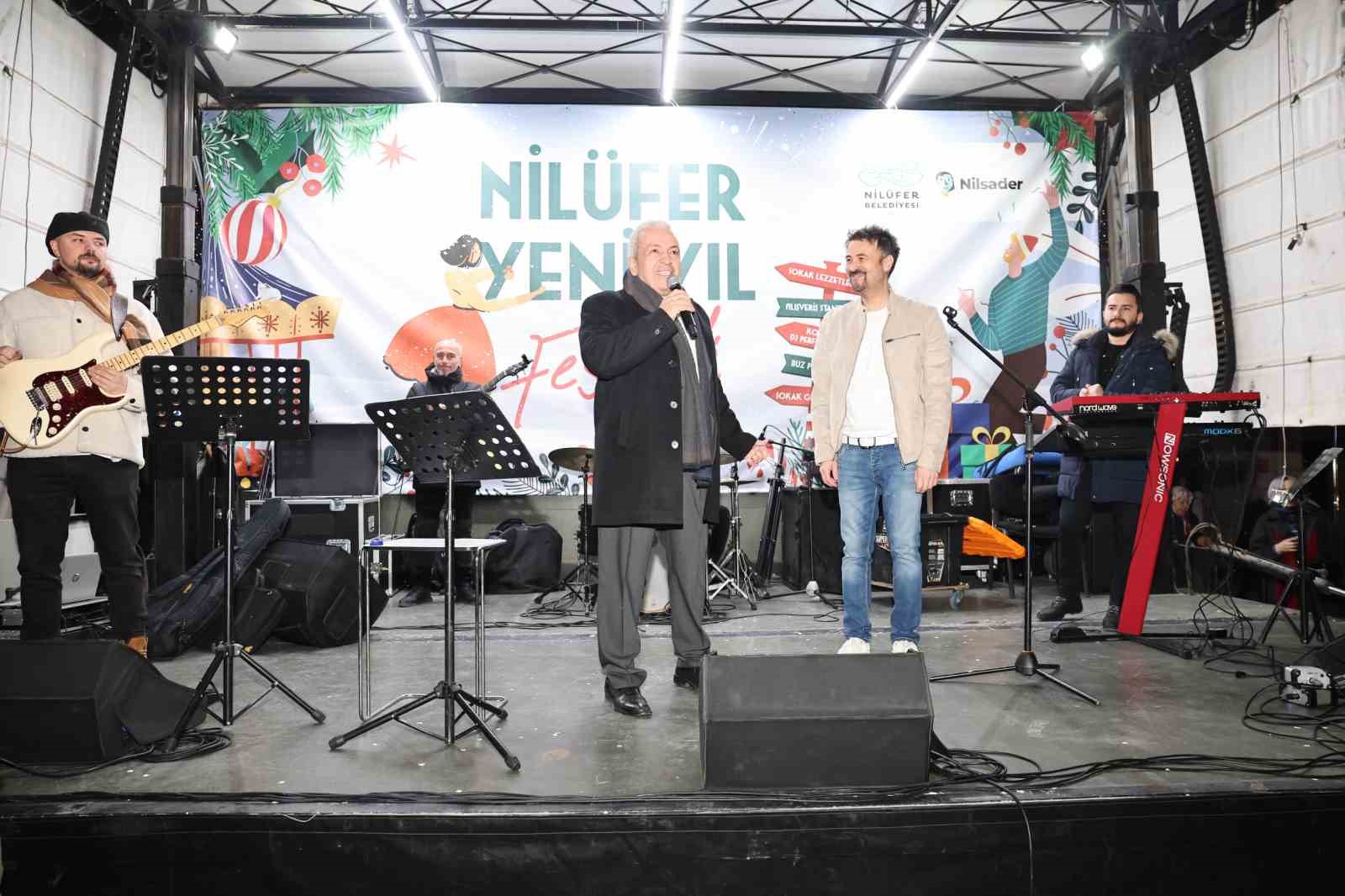 Nilüfer’de Yeni Yıl Festivali’nde eğlence ve alışveriş bir arada
