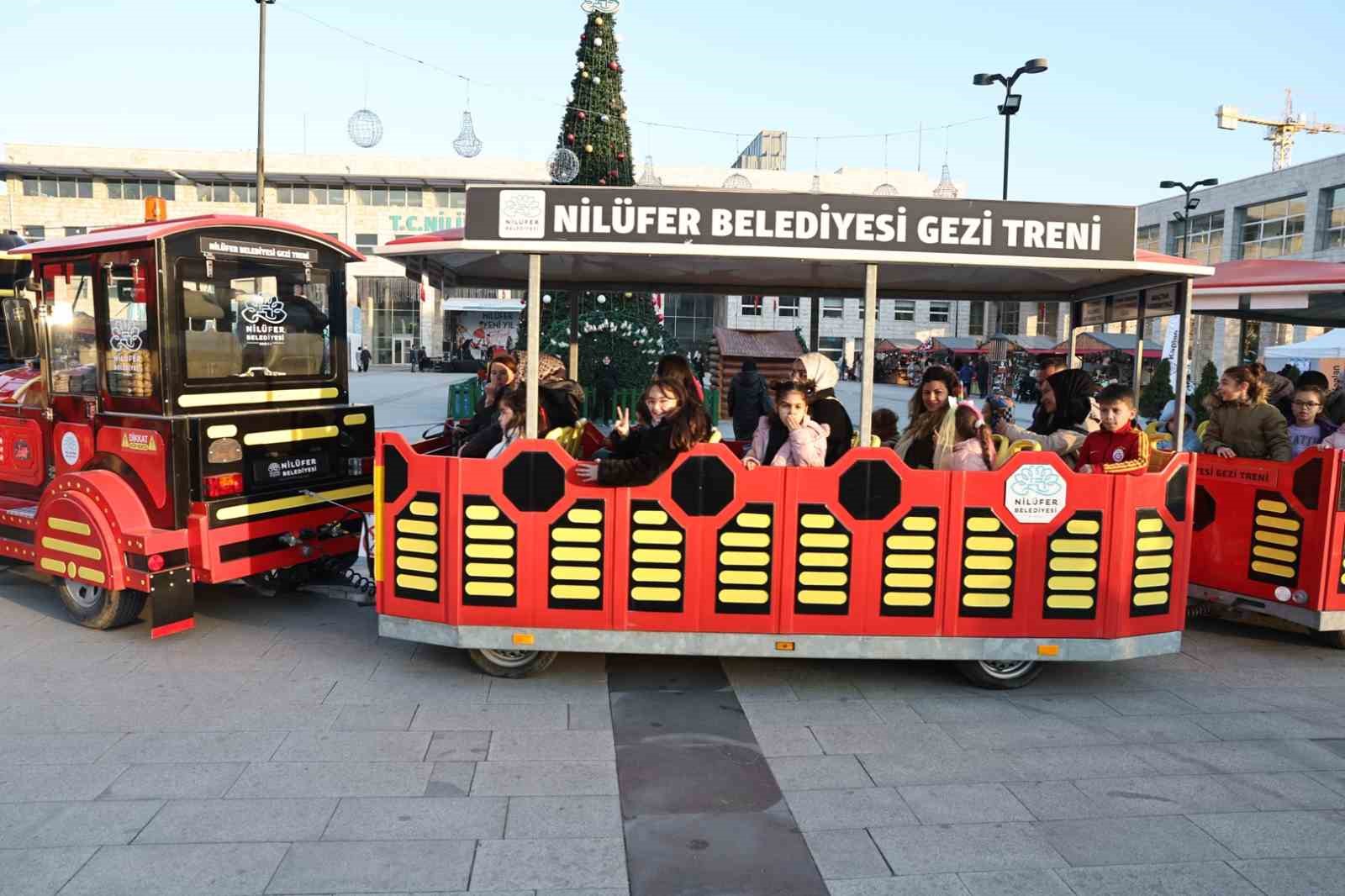 Nilüfer’de Yeni Yıl Festivali’nde eğlence ve alışveriş bir arada
