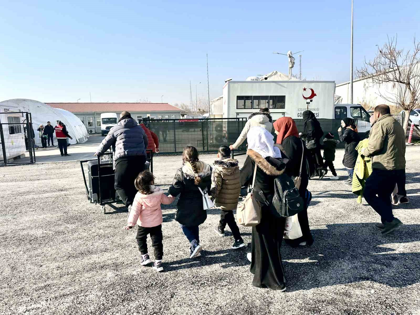 Suriye’ye gönüllü dönüşler sürüyor
