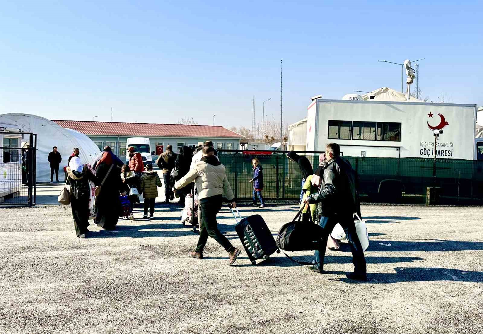 Suriye’ye gönüllü dönüşler sürüyor
