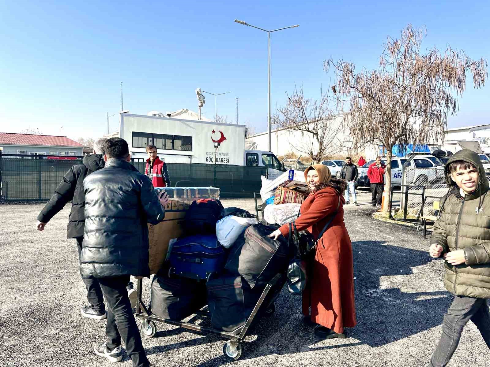 Suriye’ye gönüllü dönüşler sürüyor
