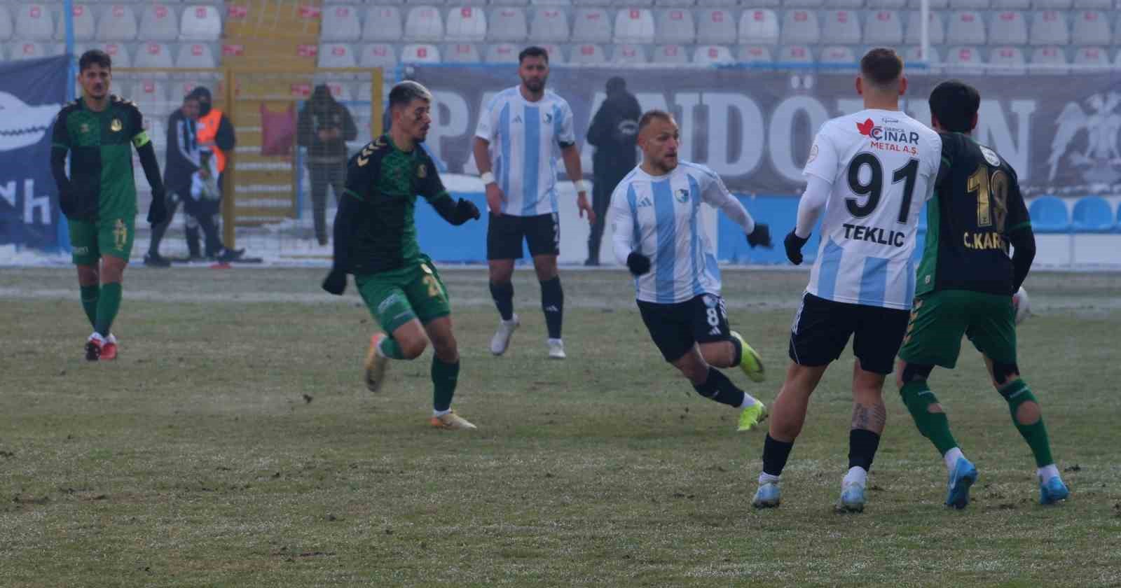 Trendyol 1. Lig: Erzurumspor FK: 0 - Sakaryaspor: 0
