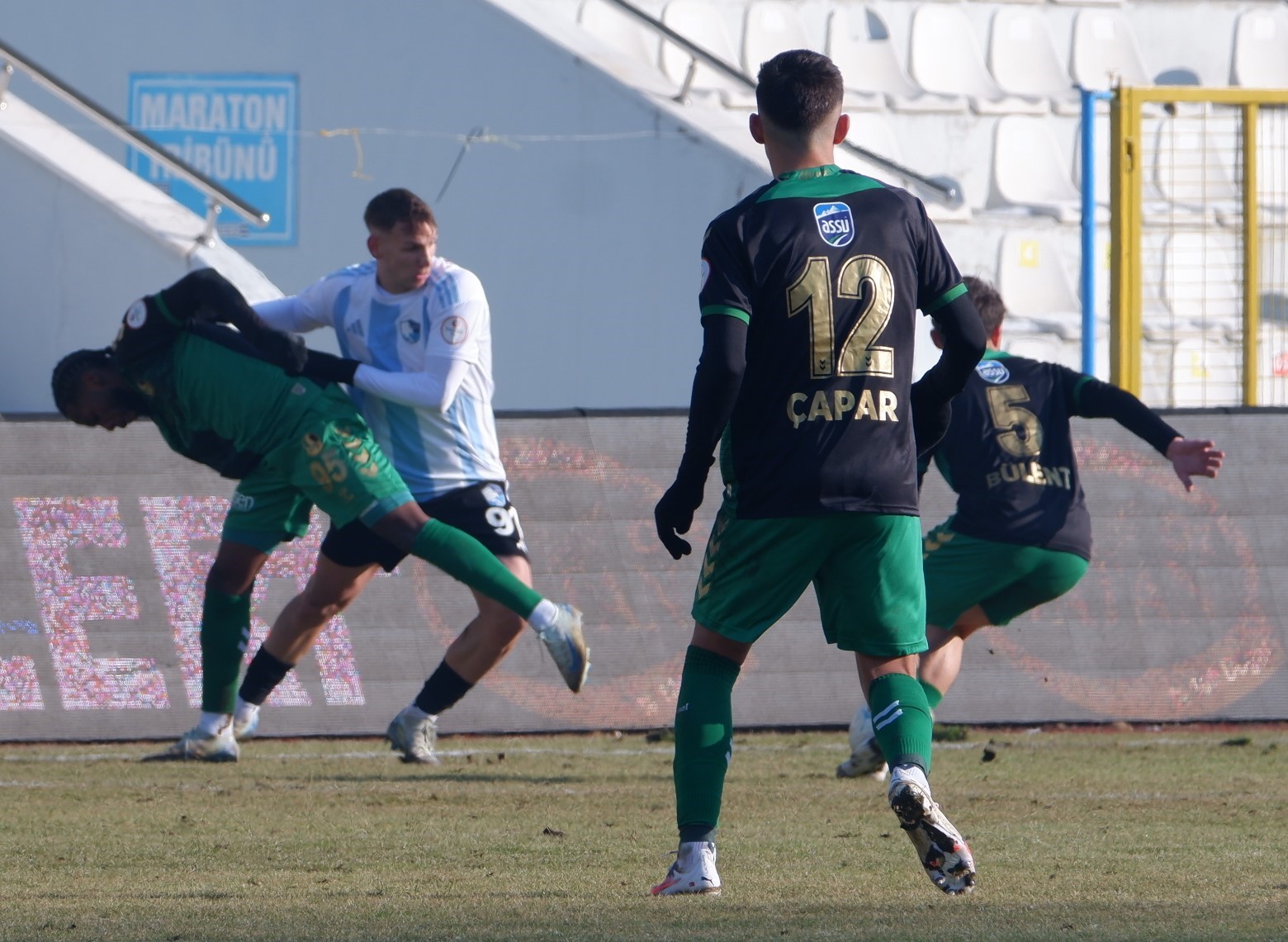 Trendyol 1. Lig: Erzurumspor FK: 0 - Sakaryaspor: 0
