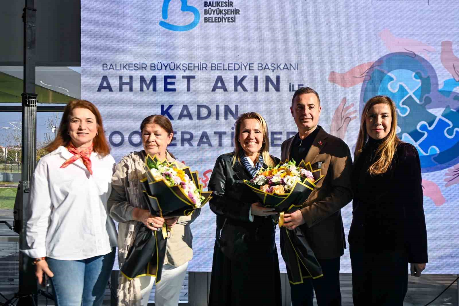 Başkan Akın: “Kadınları güçlendireceğiz”
