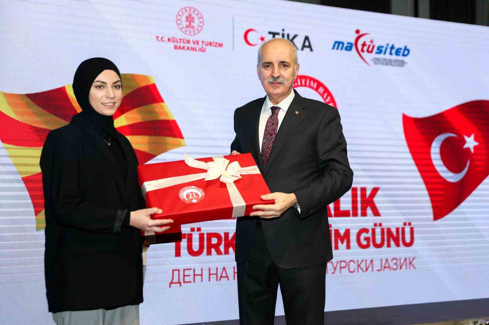 TBMM Başkanı Kurtulmuş: “Türkçe, bir kültür olarak zenginliktir”
