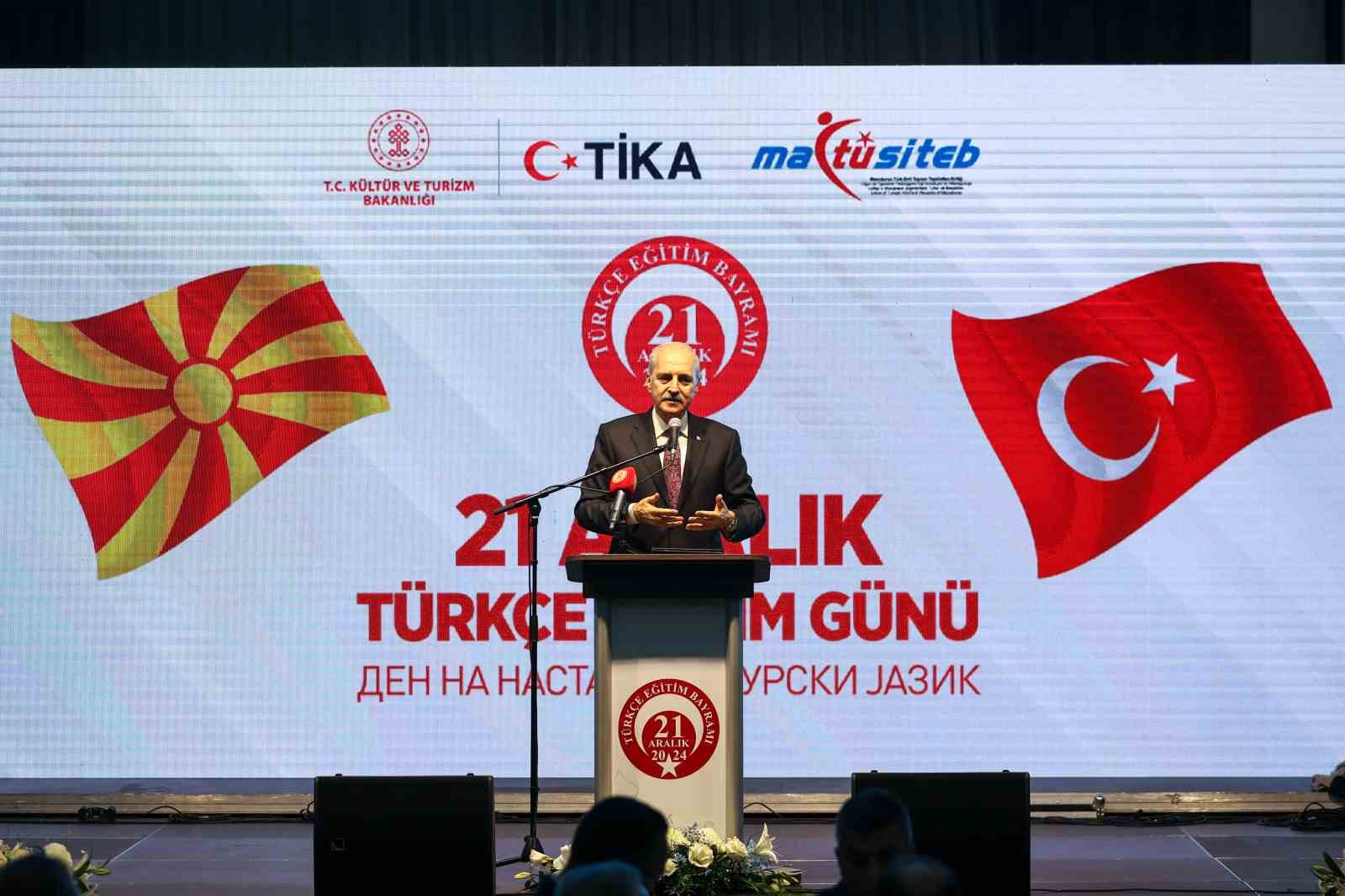 TBMM Başkanı Kurtulmuş: “Türkçe, bir kültür olarak zenginliktir”
