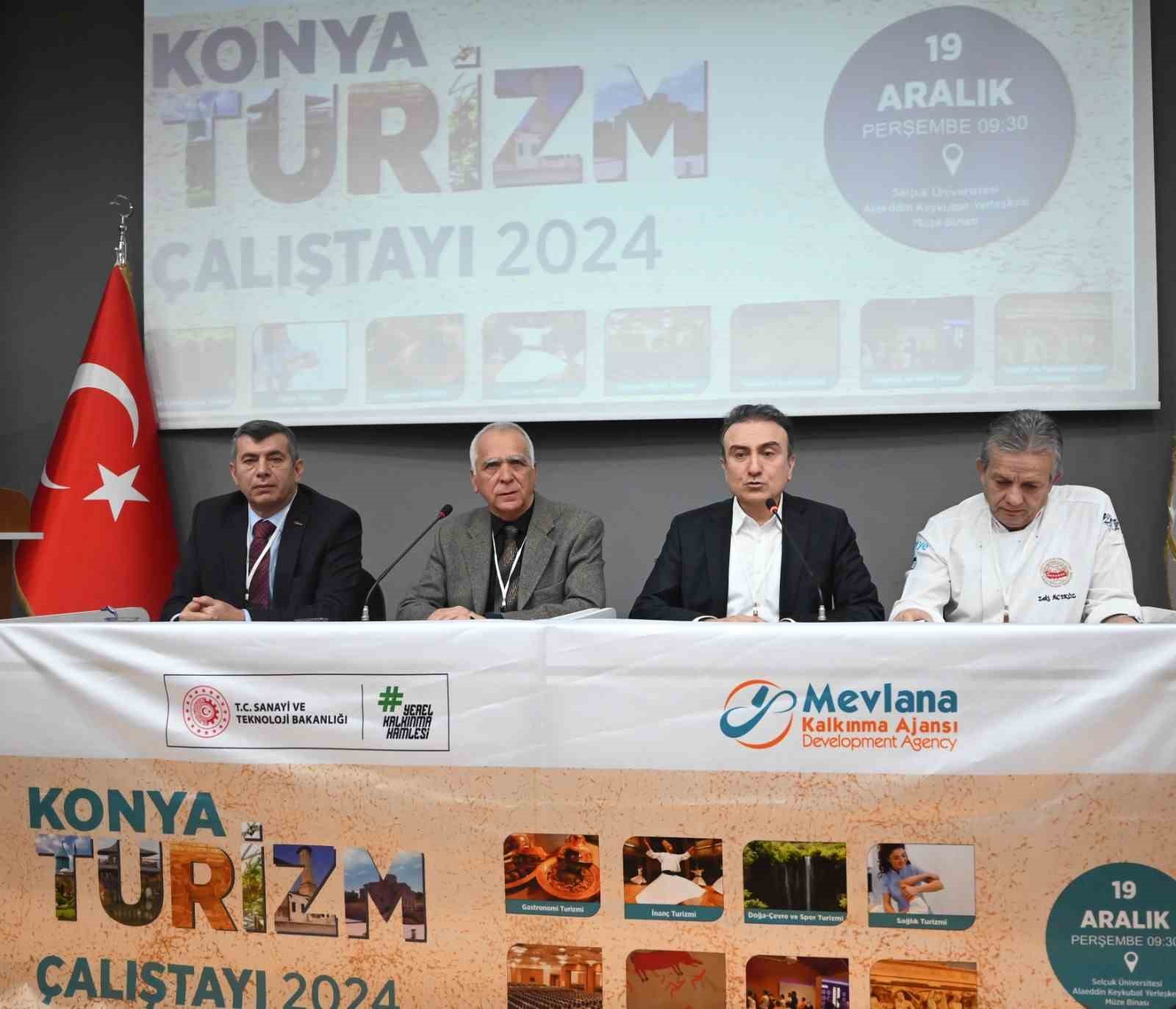 Konya turizminin yeni yol haritası MEVKA öncülüğünde hazırlanacak
