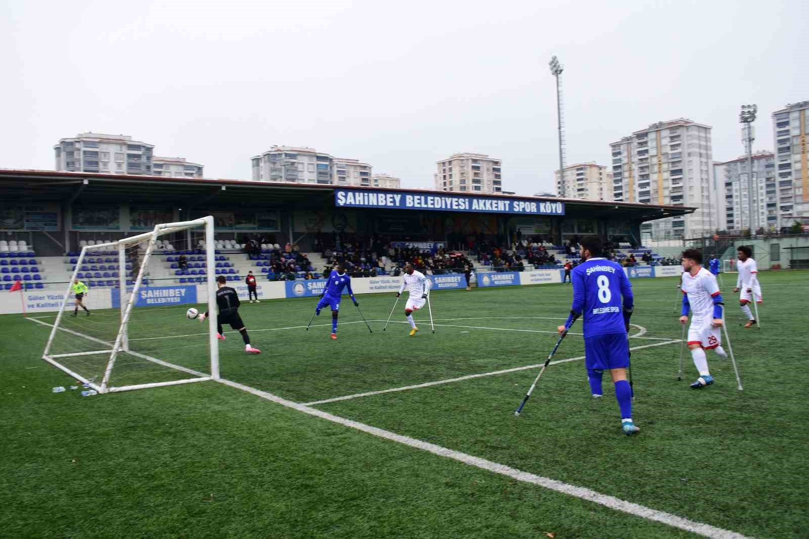 Şahinbey Ampute, Pendik Belediyesi’ni 8-2 mağlup etti
