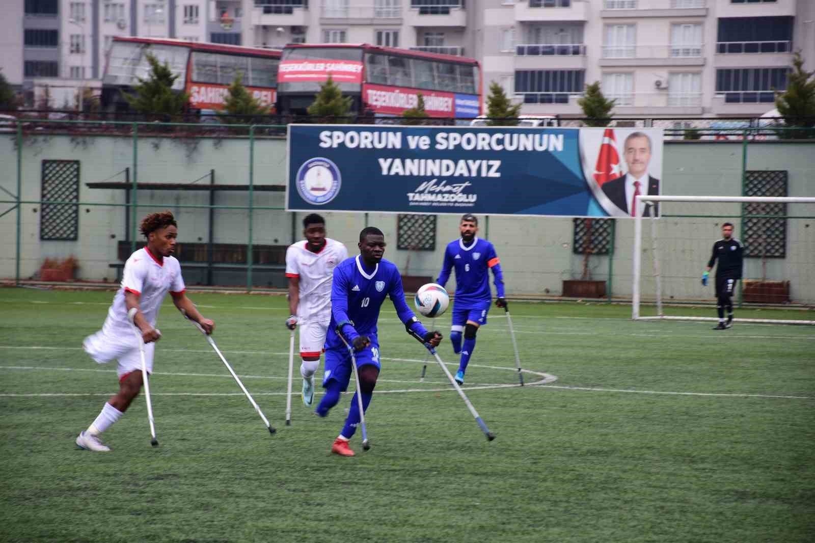 Şahinbey Ampute, Pendik Belediyesi’ni 8-2 mağlup etti
