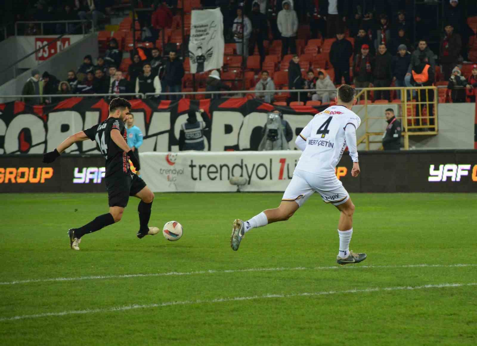 Trendyol 1. Lig: Çorum FK: 1 - MKE Ankaragücü: 1
