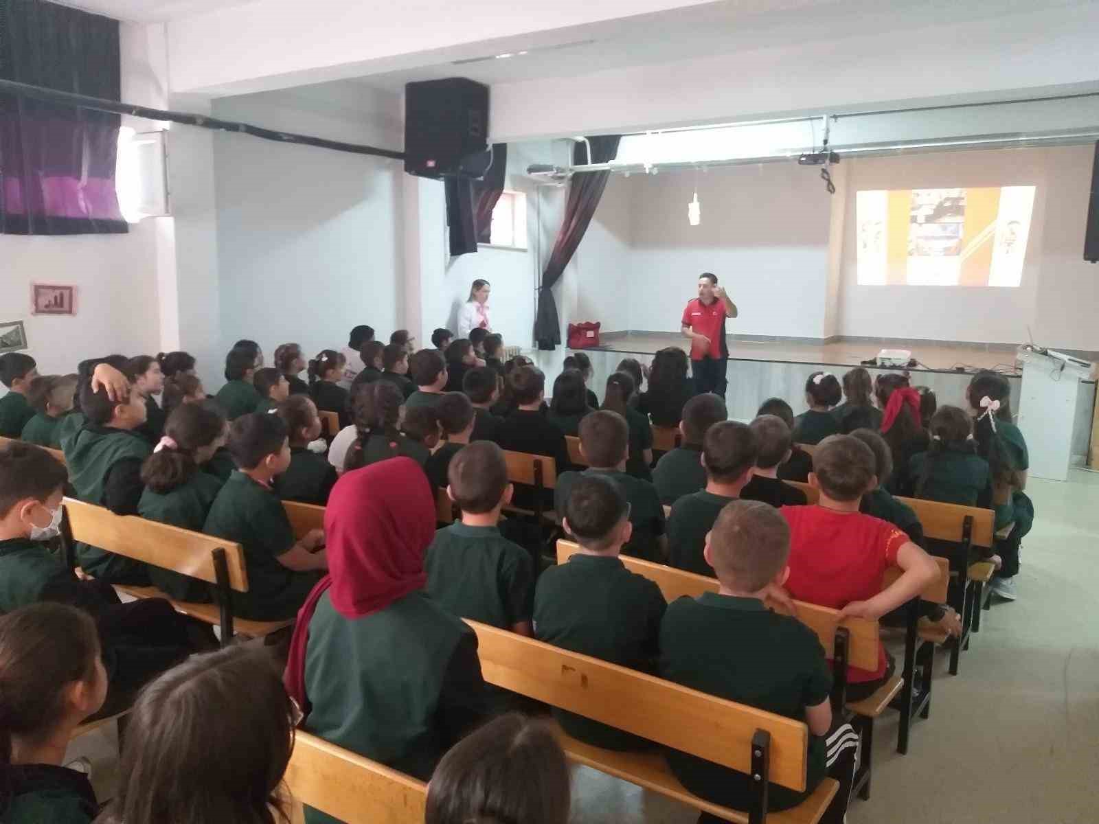 Ordu’da 22 bin 525 öğrenciye yangın eğitimi verildi
