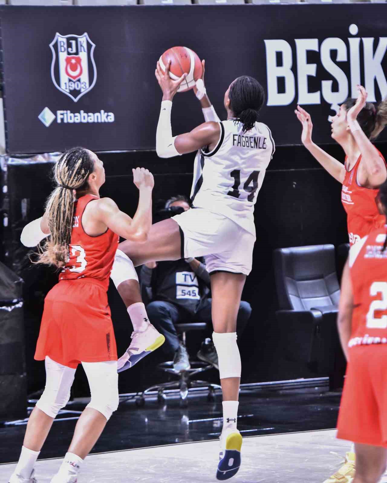 TKBL: Beşiktaş: 72 - Melikgazi Kayseri Basketbol: 68
