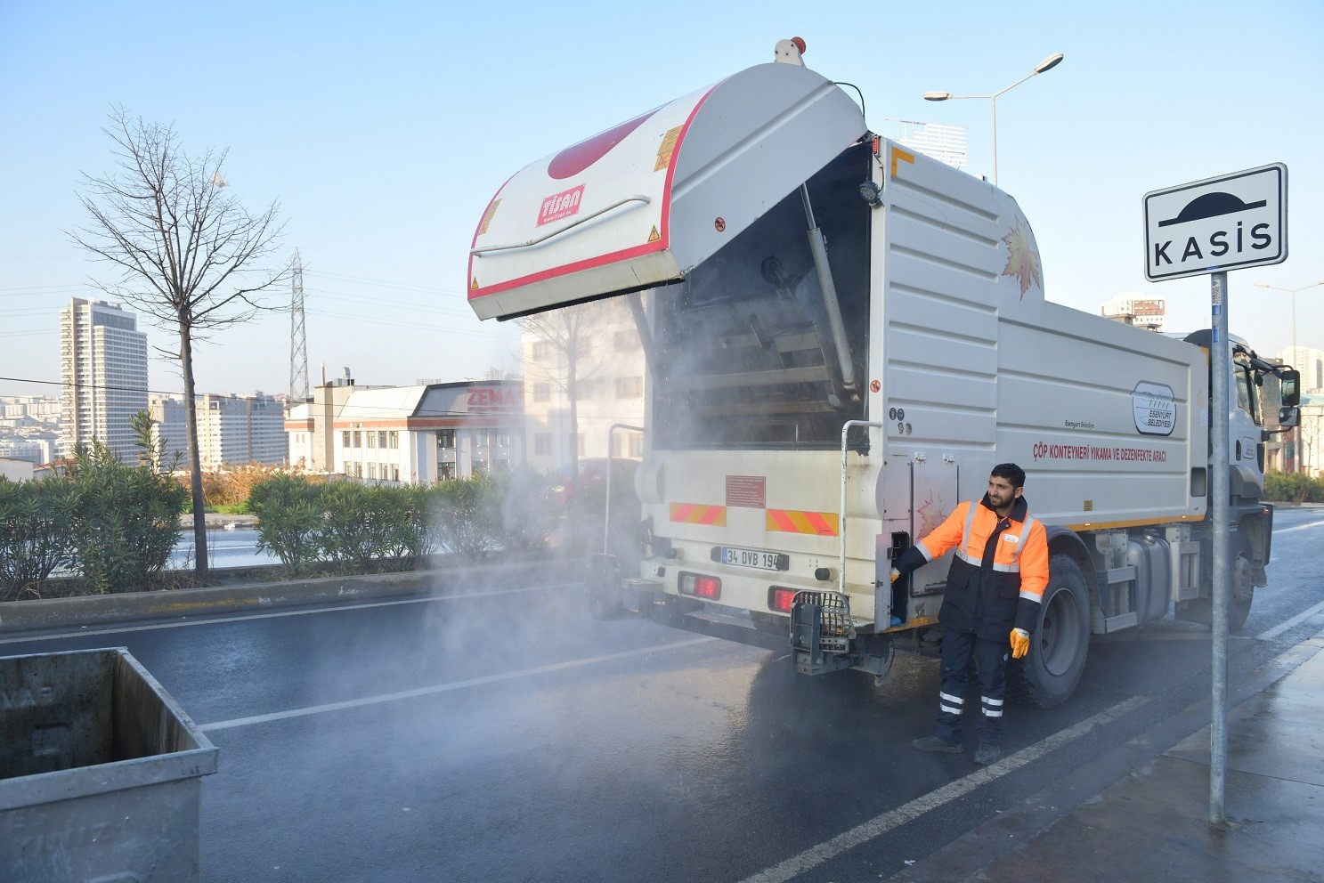 Herkes uyurken onlar kenti güne hazırlıyor
