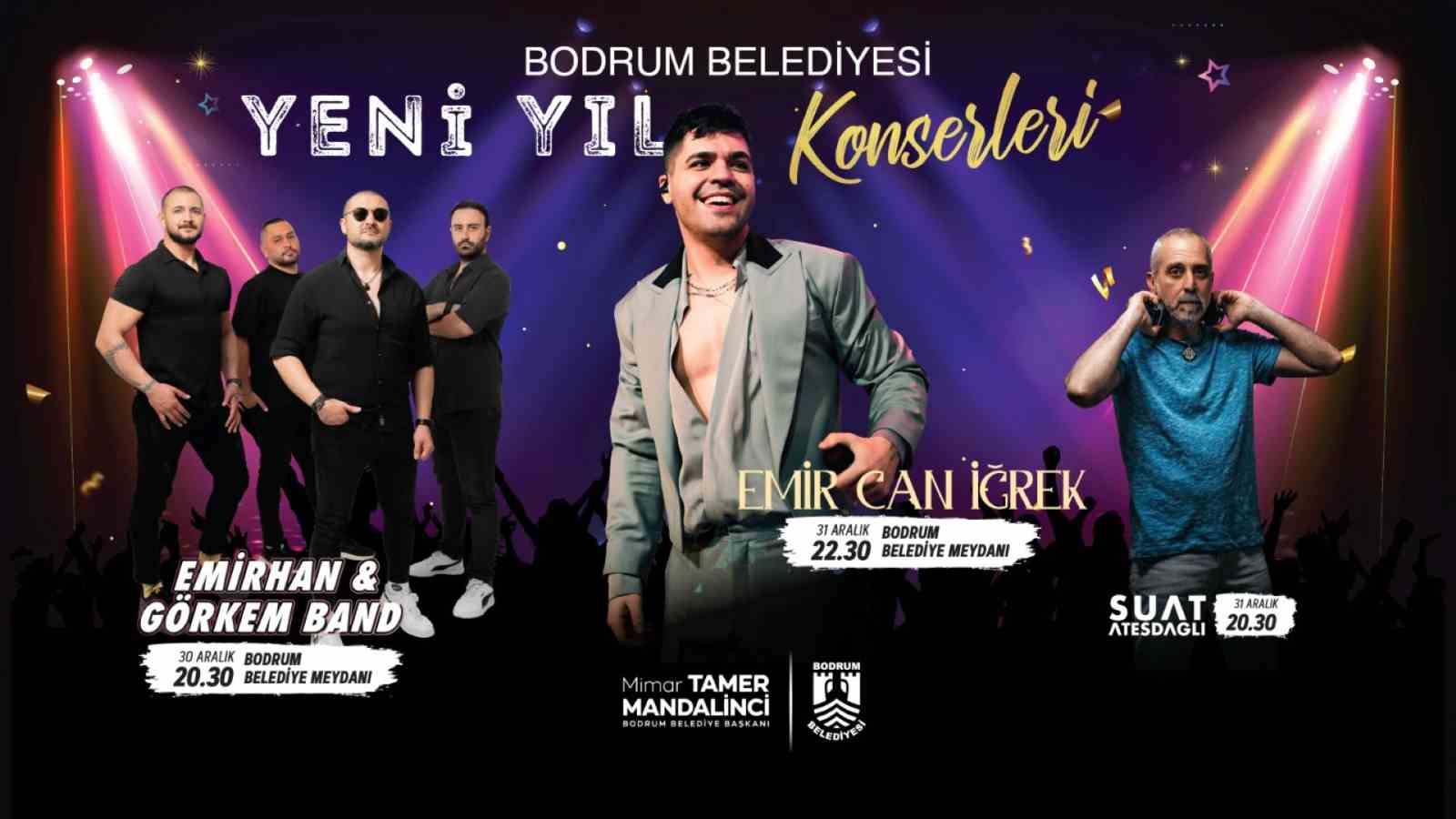 Belediyeden iki gün sürecek yılbaşı konserleri
