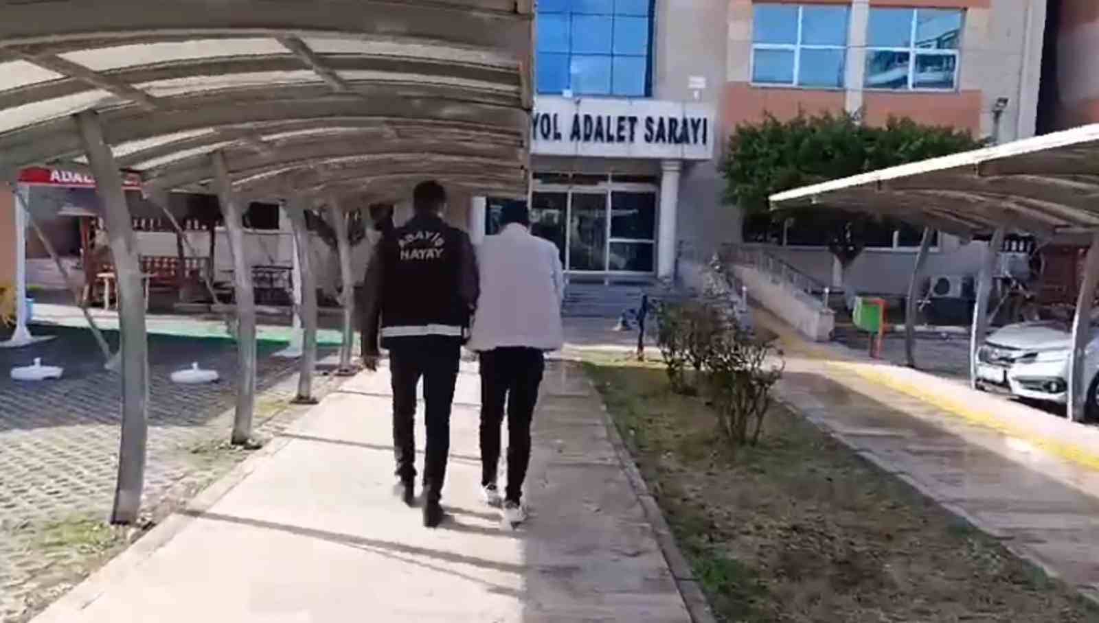 Dörtyol yakalan 2 şüpheli şahıs tutulandı
