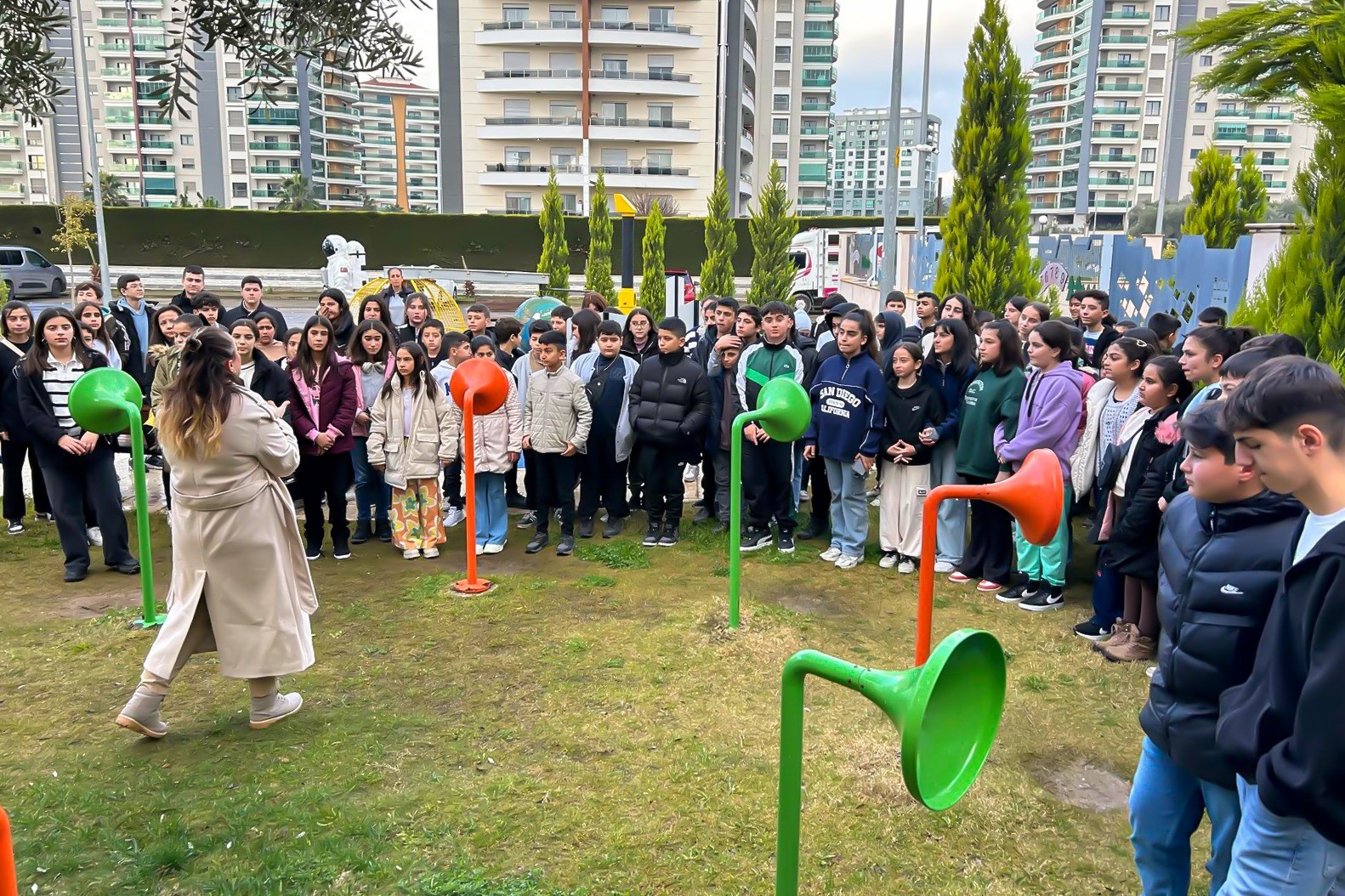 Efeler’in Bilim Parkı Nazillili öğrencileri ağırladı
