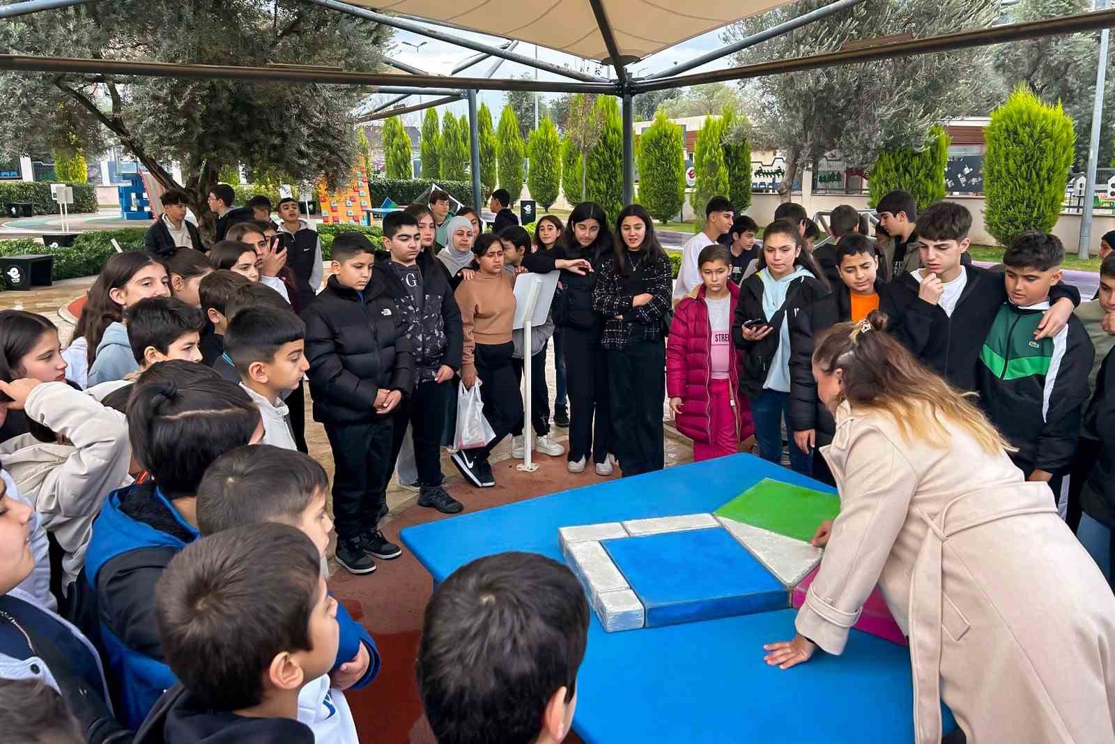 Efeler’in Bilim Parkı Nazillili öğrencileri ağırladı
