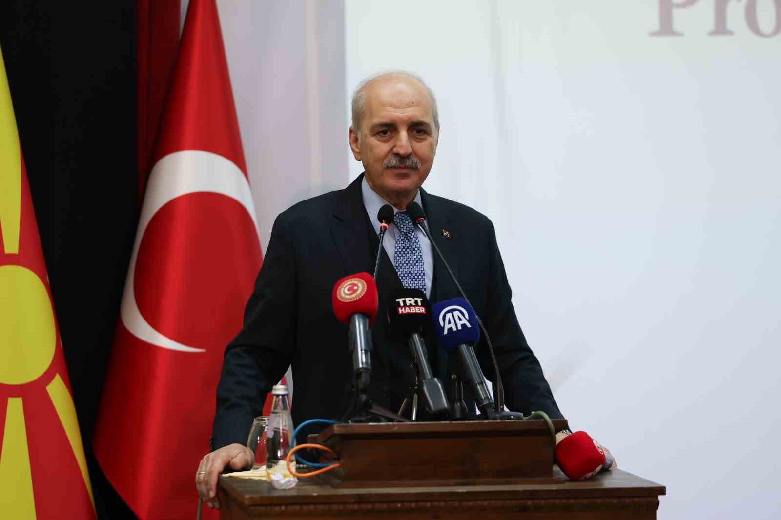 TBMM Başkanı Kurtulmuş: “Balkan ülkeleriyle Türkiye arasındaki ilişkinin ana ekseni halklar arasındaki kardeşlik ve dostluk ilişkisidir