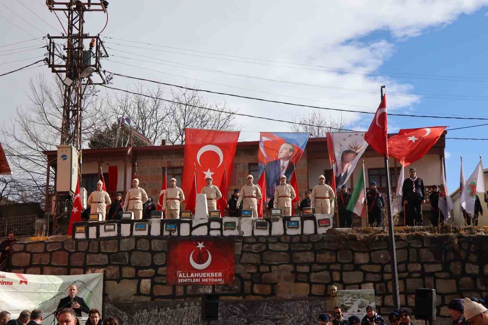 Allahuekber Şehitleri Erzurum’da anıldı
