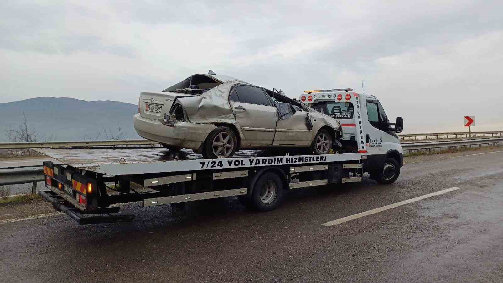 Zonguldak’ta feci kaza: 3 yaralı
