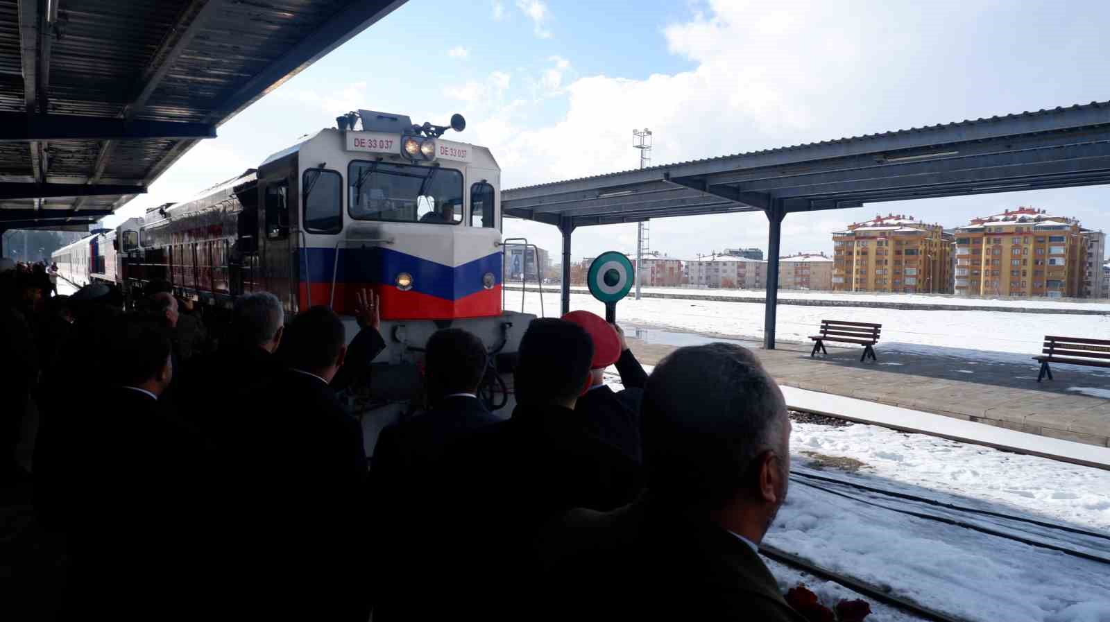 Doğu Ekspresi Erzurum durağında mola verdi
