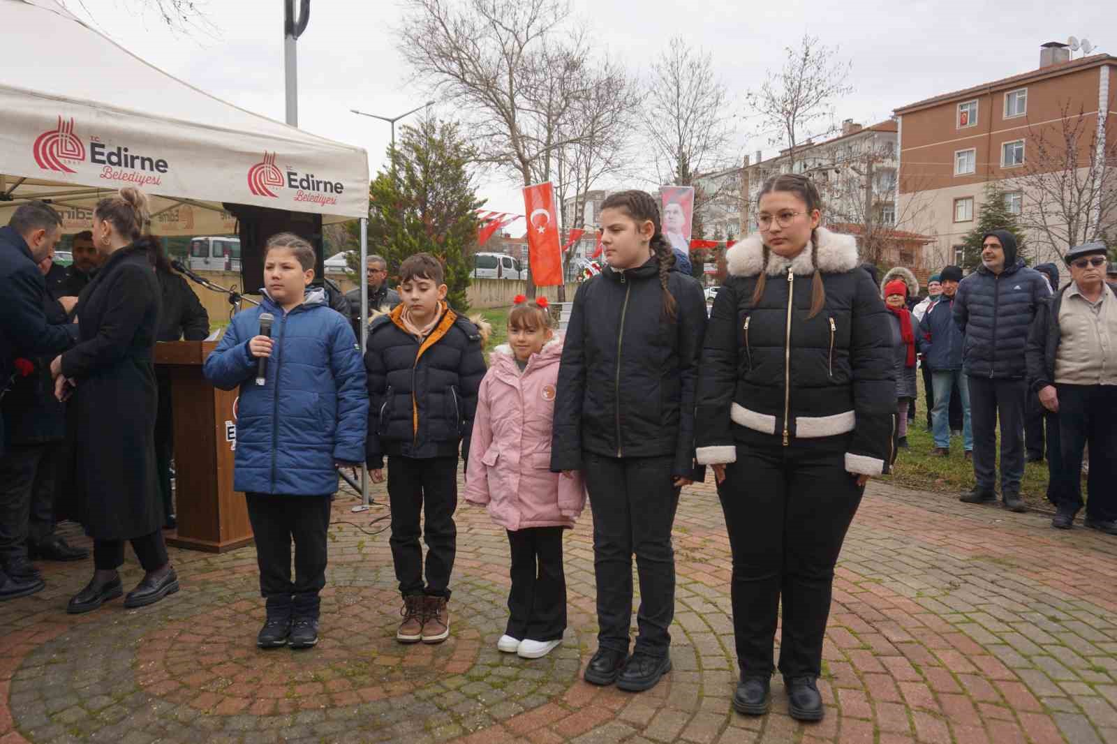 Bulgaristan’daki direnişin sembolü ’Türkan bebek’ Edirne’de anıldı
