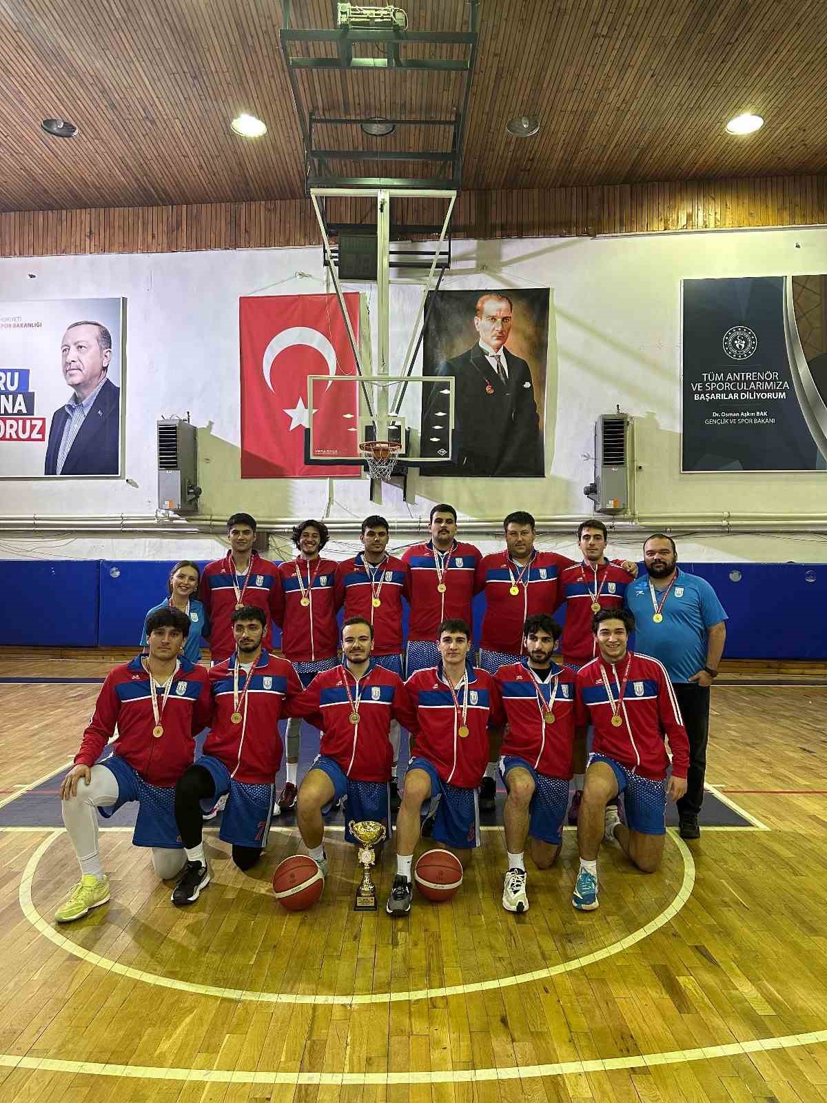 Muğla Üniversitesi Spor Kulübü, namağlup şampiyon oldu
