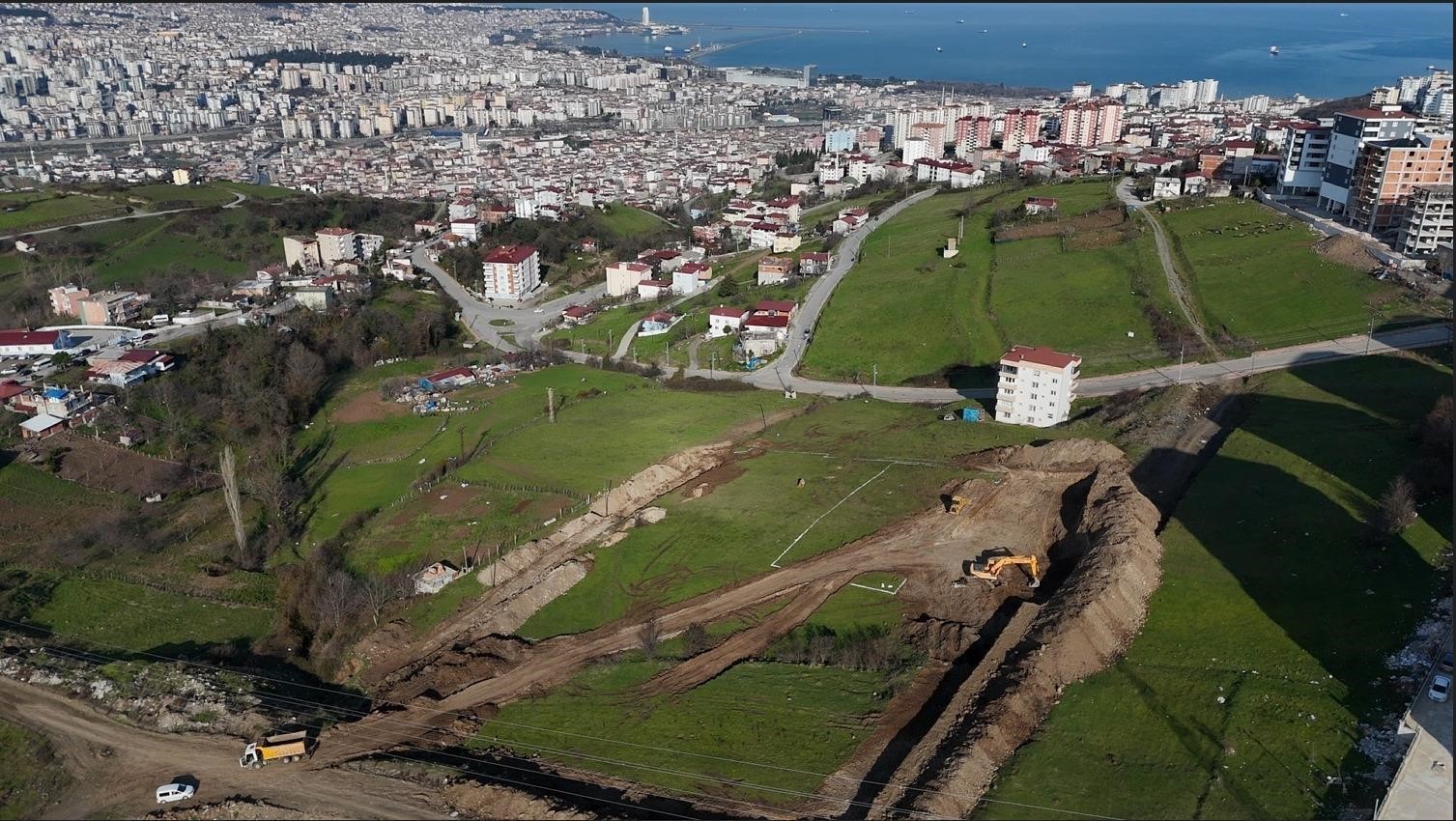 Canik Fen Lisesi için ilk kepçe vuruldu
