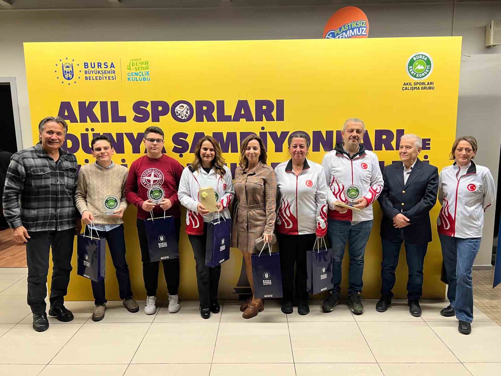 Bursa’da ’Akıl Sporları’ buluşması
