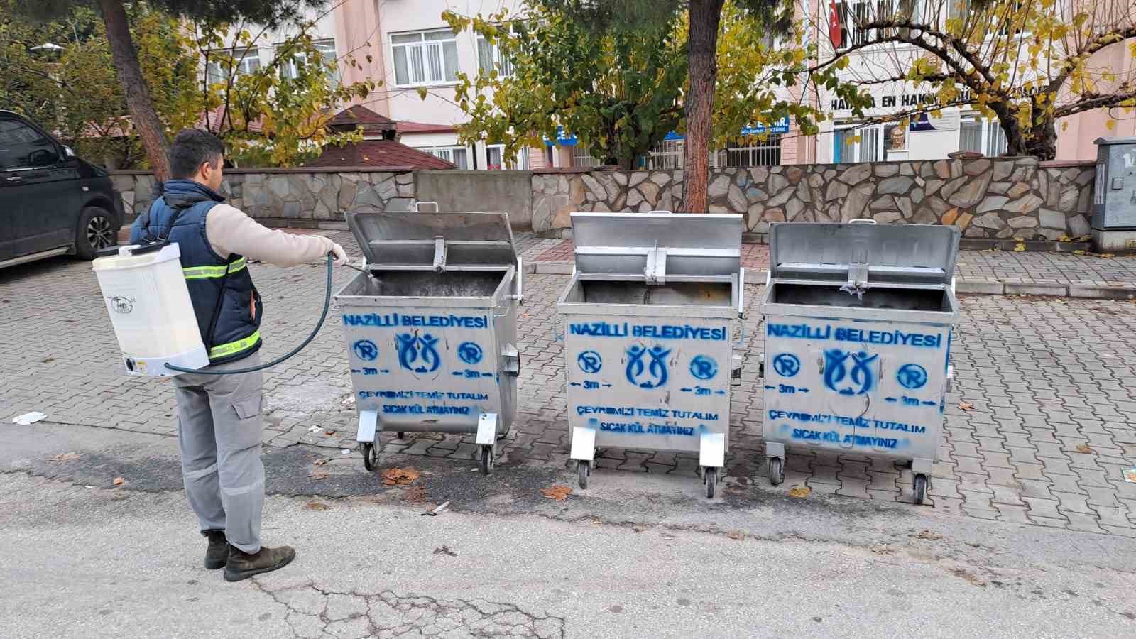 Nazilli Belediyesi’nden 12 ay boyunca larva mücadelesi
