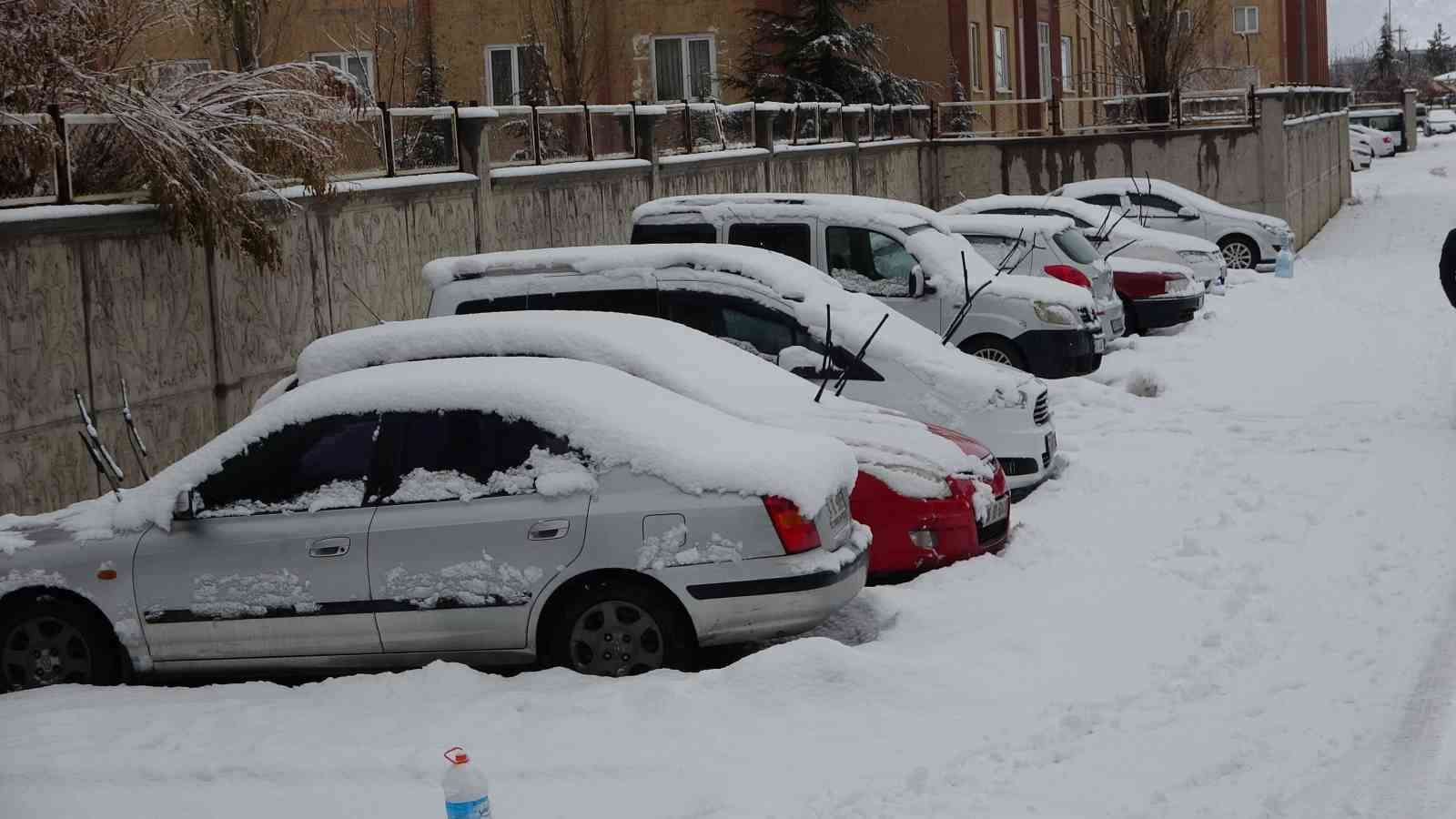 Bitlis’te kar yağışı etkili oldu
