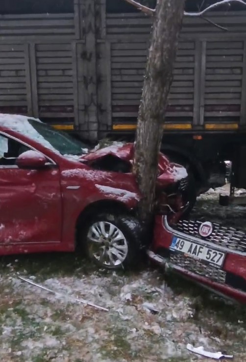 Muş’ta trafik kazası: 1 kişi yaralandı
