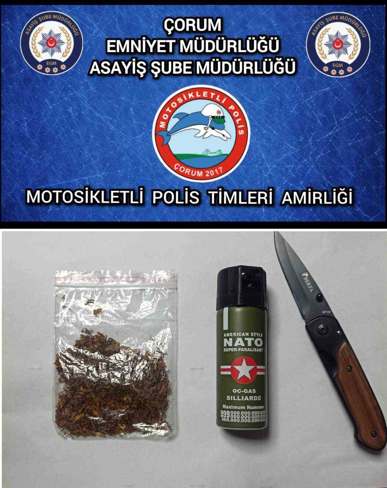 Çorum’da aranan 3 şahıs yakalandı
