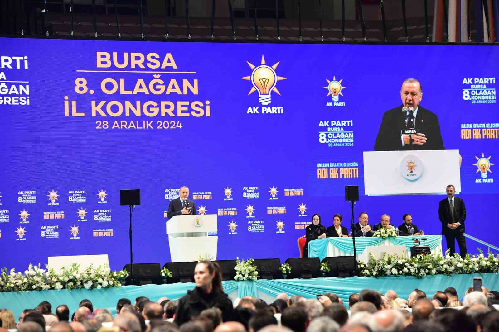 Cumhurbaşkanı Erdoğan, Bursa’ya 785 milyar liralık yatırım yaptıklarını açıkladı
