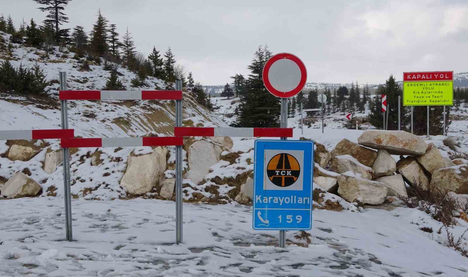 Toroslarda kar güzelliği
