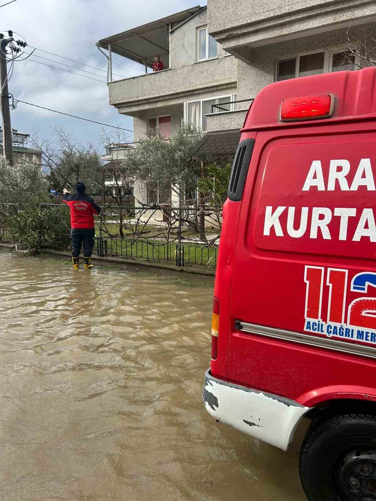 Erdek’te su baskınlarına karşı yoğun önlem
